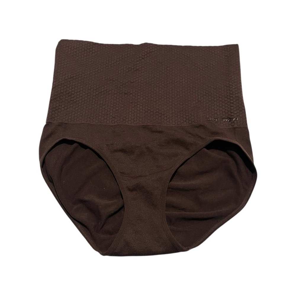 Gently Used | Kathy Ireland Brown Seamless Shapewear Brief Sz 3X